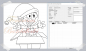 Preview: Weihnachtselfen Blackwork (10x10 ; 18x13)
